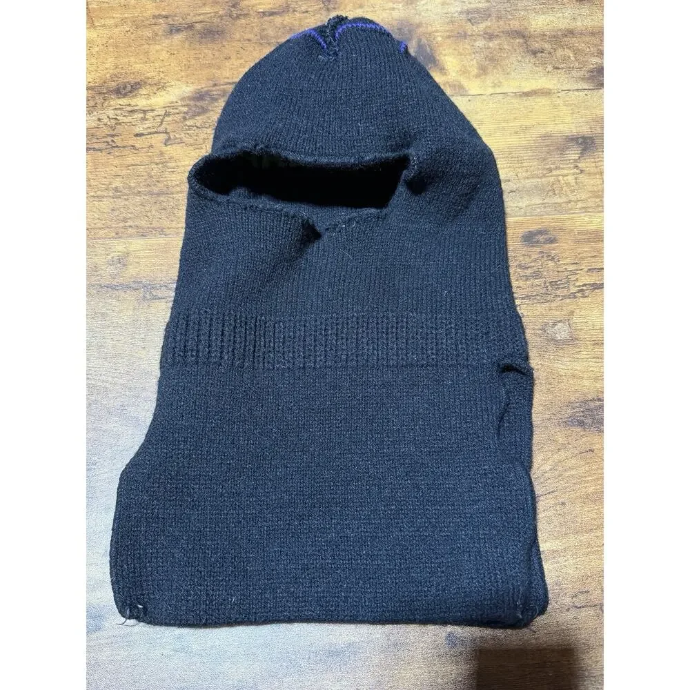 Vintage 1970's Arctic Cat Snowmobile Full Face Ski Mask Winter Cap Stocking Hat